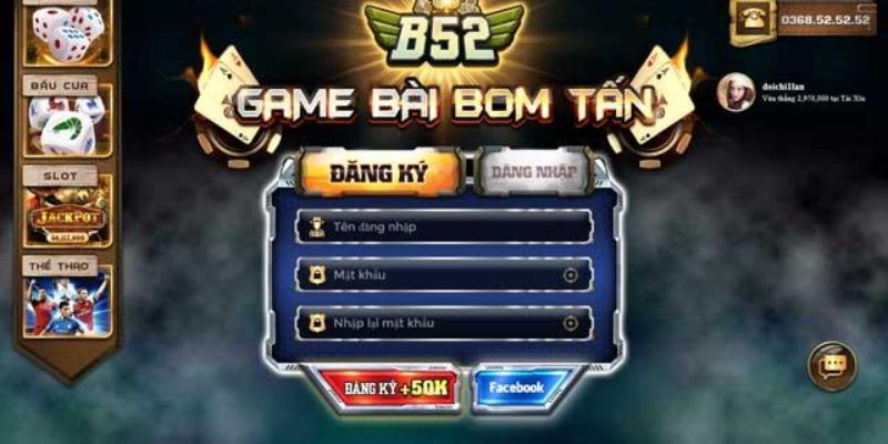 Đăng ký B52club để chơi ngay